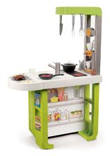 Detská dielňa sety - Set pracovná dielňa Black+Decker Smoby s vŕtačkou a kuchynka Cherry Kitchen so zvukmi a kávovarom_12