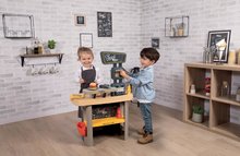 Elektronische Spielküchen - Restaurant mit Spielküche Food Corner Smoby doppelseitig mit Terminal und Getränkeausgabe 29 Zubehörteile_1