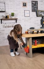 Bucătării electronice de jucărie - Restaurant cu bucătărie Food Corner Smoby cu două fețe cu terminal și distribuitor de băuturi 29 de accesorii_8