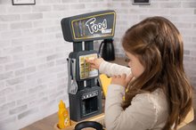 Bucătării electronice de jucărie - Restaurant cu bucătărie Food Corner Smoby cu două fețe cu terminal și distribuitor de băuturi 29 de accesorii_25