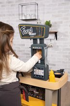 Elektronikus játékkonyhák - Étterem konyhával Food Corner Smoby körbejárható terminállal és ital adagolóval 29 kiegészitő_30