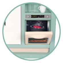 Kompleti za oskrbo punčk in dojenčkov - Komplet hišica za dojenčka Large Doll's Play Center Natur D'Amour Baby Nurse Smoby in elektronska kuhinja ter kombinirani voziček Maxi Cosi_22