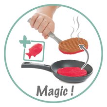 Bucătării electronice de jucărie - Bucătărie cu funcții electronice Cherry Kitchen Smoby cu blat de luat masa cu electrocasnice 25 accesorii - 96 cm înălțime/49 cm pult_4