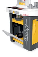 Elektroničke kuhinje - kuhinja Tefal Studio Smoby električna sa zvukovima, s aparatom za gaziranje, pečenim namirnicama i 27 dodataka žuto-siva_1
