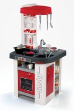 Spielküchensets - Elektronisches Küchenset Tefal Studio Smoby rot und weiß mit Sodagerät und Fleischscheiben als Geschenk_5
