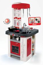 Elektronische Spielküchen - Küche Tefal Studio Smoby elektronisch mit Sounds, mit Soda-Maschine, gerösteten Lebensmitteln und 27 Zubehörteilen rot und weiss_9