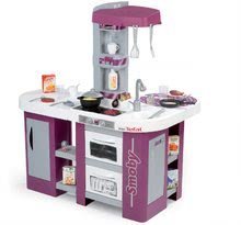 Bucătării electronice de jucărie - Bucătărie de jucărie Tefal Studio XL Smoby cu sunet electronic, loc de luat masa, frigider şi 36 de accesorii mov - argintiu_6