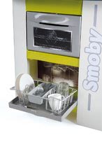 Kuchynky pre deti sety - Set kuchynka Tefal Studio BBQ Bublinky Smoby s magickým bublaním a jedálenská stolička pre bábiku Baby Nurse_0