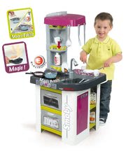 Kuchynky pre deti sety - Set kuchynka Tefal Studio BBQ Bublinky Smoby s magickým bublaním a jedálenská stolička pre bábiku Baby Nurse_11