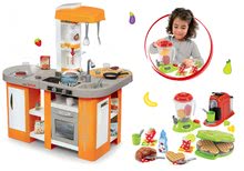 Bucătării electronice de jucărie - Set bucătărie electronică Tefal Studio XL Smoby cu barbotare magică, aparat vafe, mixer, aparat de cafea şi vafe_20