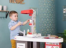 Kuchynky pre deti sety - Set kuchynka elektronická Tefal Studio 360° XXL Bubble Smoby mrkvová a domček pre bábiku s nosítkom Violette Baby Nurse Large Doll's Play Center_17