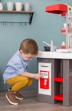 Kuchynky pre deti sety - Set kuchynka elektronická Tefal Studio 360° XXL Bubble Smoby mrkvová a domček pre bábiku s nosítkom Violette Baby Nurse Large Doll's Play Center_18
