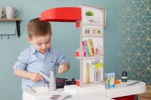 Kuchynky pre deti sety - Set kuchynka elektronická Tefal Studio 360° XXL Bubble Smoby mrkvová a domček pre bábiku s nosítkom Violette Baby Nurse Large Doll's Play Center_22