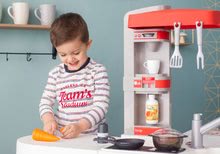 Kuchynky pre deti sety - Set kuchynka elektronická Tefal Studio 360° XXL Bubble Smoby mrkvová a domček pre bábiku s nosítkom Violette Baby Nurse Large Doll's Play Center_26