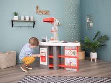 Kuhinje za otroke kompleti - Komplet elektronska kuhinja Tefal Studio 360° XXL Bubble Smoby korenček in hišica za dojenčka z nosilko Violette Baby Nurse Large Doll's Play Center_28