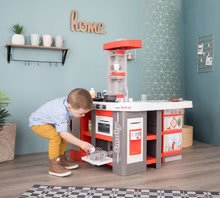 Kuchynky pre deti sety - Set kuchynka elektronická Tefal Studio 360° XXL Bubble Smoby mrkvová a domček pre bábiku s nosítkom Violette Baby Nurse Large Doll's Play Center_29