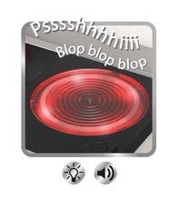 Kuchyňky pro děti sety - Set kuchyňka s technickým vybavením Tech Edition Smoby elektronická se stolem a dvěma židlemi_3