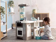 Kuchynky pre deti sety - Set kuchynka elektronická s práčkou a žehliacou doskou Tefal Cleaning Kitchen 360° Smoby a stôl KidTable s 2 stoličkami KidChair_9