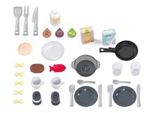 Kuchynky pre deti sety - Set kuchynka elektronická s bublaním Tefal Studio Kitchen XL Bubble 360° a jedálenská stolička Smoby s autosedačkou a hojdačkou s 32 cm bábikou_2