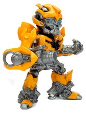Zberateľské figúrky - Figurka kolekcjonerska Transformers Bumblebee Jada metalowa wysokość 10 cm_0