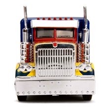 Játékautók és járművek - Kisautó gyűjtői darab Optimus Prime T1 Transformers Jada fém hossza 12,8 cm 1:32_0
