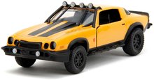Modele machete - Mașinuța Chevrolet Camaro 1977 Bumblebee Transformers T7 Jada din metal cu uși care se pot deschide 1:32_7