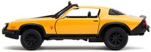 Modelle - Spielzeugauto Chevrolet Camaro 1977 Bumblebee Transformers T7 Jada Metall mit aufklappbaren Türen 1:32_8