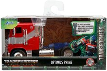 Modely - Autíčko Optimus Prime Truck Transformers T7 Jada kovové 1:32_14