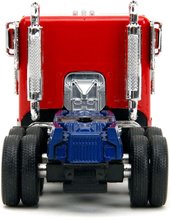 Modely - Autíčko Optimus Prime Truck Transformers T7 Jada kovové 1:32_11