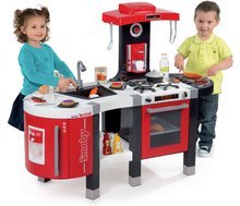 Kuhinje za otroke kompleti - Komplet kuhinja Tefal French Touch Smoby elektronska z zvoki in delavnica Avtomobili 3 s skakalnico_7
