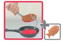 Elektronické kuchynky - Kuchynka Tefal SuperChef Smoby elektronická so zvukmi, s jedálenským pultom a 37 doplnkami (toaster)_7