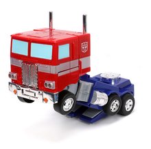 Autos mit Fernsteuerung - ferngesteuertes Spielzeugauto und Roboter RC Optimus Prime 2v1 Transformers Jada mit Ton und Licht_0