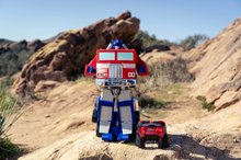 Samochodziki na pilota - Autko i robot na zdalne sterowanie RC Optimus Prime 2v1 Transformers Jada z dźwiękiem i światłem_18