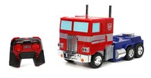 RC modely - Autíčko a robot na diaľkové ovládanie RC Optimus Prime 2v1 Transformers Jada so zvukom a svetlom od 6 rokov_5