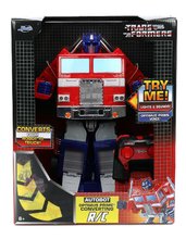 RC modely - Autíčko a robot na diaľkové ovládanie RC Optimus Prime 2v1 Transformers Jada so zvukom a svetlom od 6 rokov_14
