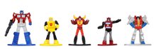 Akcióhős, mesehős játékfigurák - Figurák gyűjtői darab Transformers Nano Wave 1 Jada fém szett 18 fajta magasságuk 4 cm_1