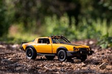 Modely - Autíčko Chevrolet Camaro Bumblebee 1977 Transformers Jada kovové dĺžka 20 cm 1:24_11