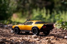 Modele machete - Mașinuță Chevrolet Camaro Bumblebee 1977 Transformers Jada din metal lungime 20 cm 1:24 de la 8 ani_14
