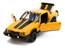 Modely - Autíčko Chevrolet Camaro Bumblebee 1977 Transformers Jada kovové délka 20 cm 1:24_4