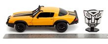 Modele machete - Mașinuță Chevrolet Camaro Bumblebee 1977 Transformers Jada din metal lungime 20 cm 1:24 de la 8 ani_7