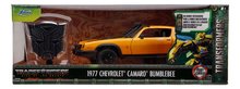 Modele machete - Mașinuță Chevrolet Camaro Bumblebee 1977 Transformers Jada din metal lungime 20 cm 1:24 de la 8 ani_10