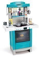 Cocina Cook'tronic Bubble Smoby electrónica con magia burbujeante, luz y sonidos y 21 accesorios turquesa