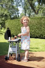 Domčeky sety - Set domček Priateľov Smoby s predzáhradkou a kuchynka Barbecue Grill s potravinami_21