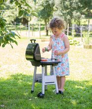 Domčeky sety - Set domček Priateľov Smoby s predzáhradkou a kuchynka Barbecue Grill s potravinami_25