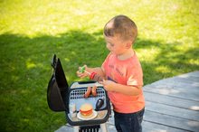 Obyčejné kuchyňky - Grill Barbecue Smoby s mechanickými funkcemi a zvukem a 18 doplňky 73 cm výška_14