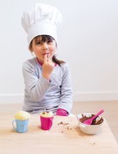 Detská cukráreň - Hravá kuchárka Chef Smoby Cup Cake v hrnčekoch s receptami a formami na pečenie od 5 rokov_5