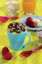 Detská cukráreň - Hravá kuchárka Chef Smoby Cup Cake v hrnčekoch s receptami a formami na pečenie od 5 rokov_8