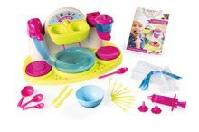 Seturi de table și bănci - Set tablă de învăţat Smoby magnetică cu două feţe, cu 80 de accesorii şi bucătar jucăuș Chef Cofetărie_14