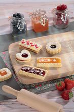 Obchody pre deti sety - Set pekáreň s koláčmi Baguette&Croissant Bakery Smoby s elektronickou pokladňou a Hravá kuchárka Pečieme koláče s receptami_2
