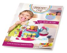 Konditorei für Kinder - Eisdiele Spiel-Kochbuch Chefkoch Ice Cream Factory Smoby Rezepte und Formen zur Herstellung von Eiscreme und Eis am Stiel ab 5 Jahren_3